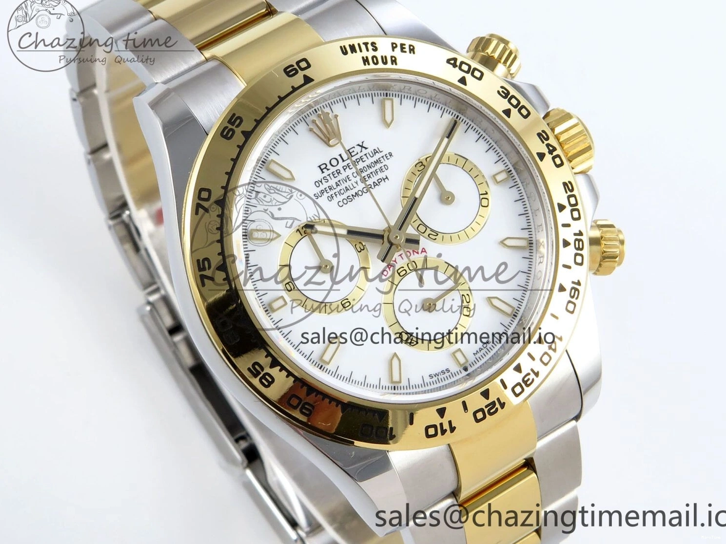 MiroTime 0228 Daytona 126503 APSF 1:1 Best Edition White Dial on SS YG Braclet SH ZeroBulk 733